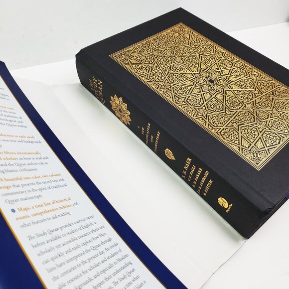 Study Quran Book New Translation Commentary Nasr Hardcover First Edition 2015 - Picture 4 of 11